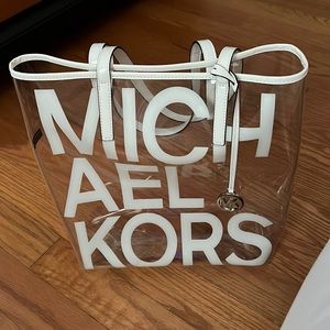 Michael Kors clear purse
